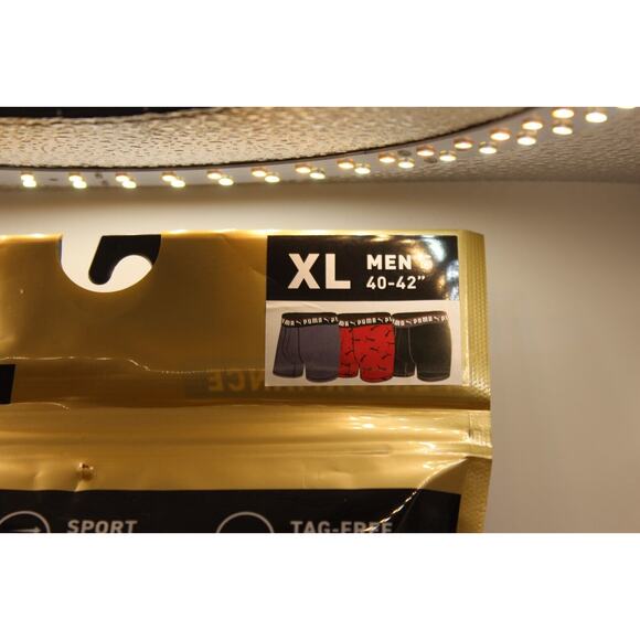 Puma Men's Underwear Sportstyle XL 3 Pack Blue Red Black New - Picture 3 of 7